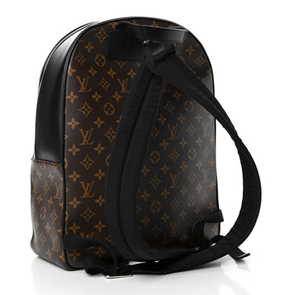 Louis Vuitton Monogram Macassar Josh Backpack 2 of 4