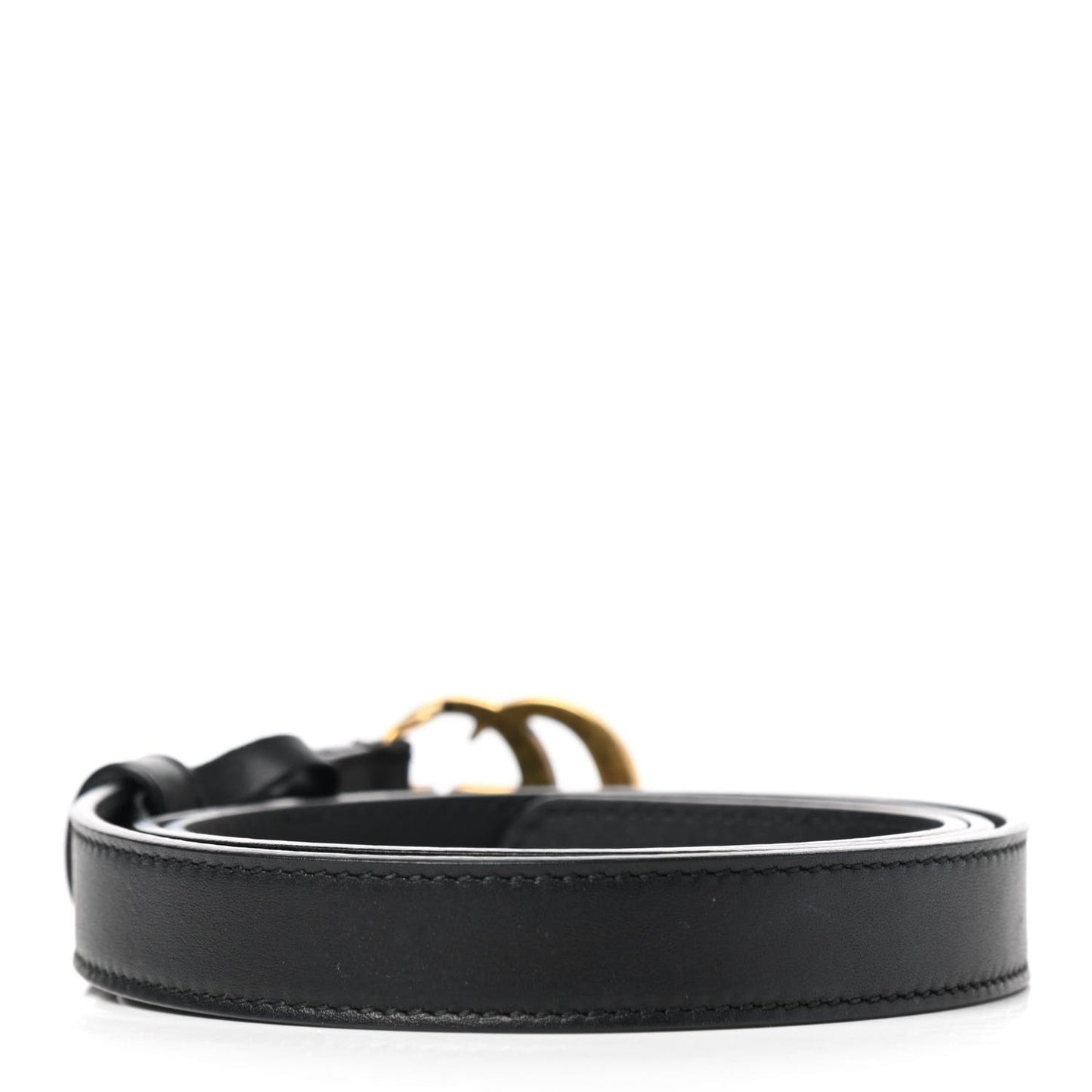 Calfskin Double G 20mm Belt 85 34 Black