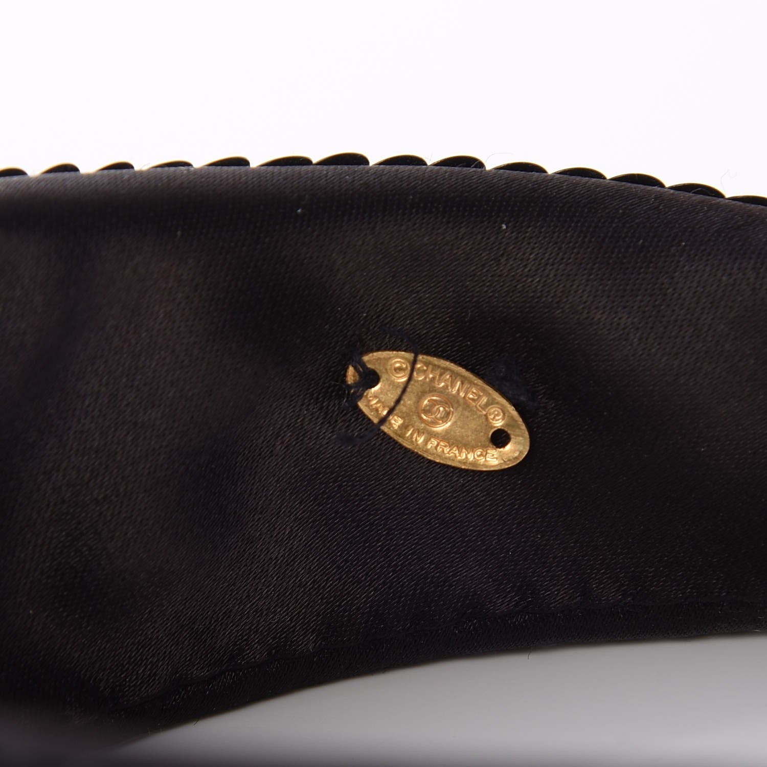 Chanel Sequin Headband Black 5 of 8