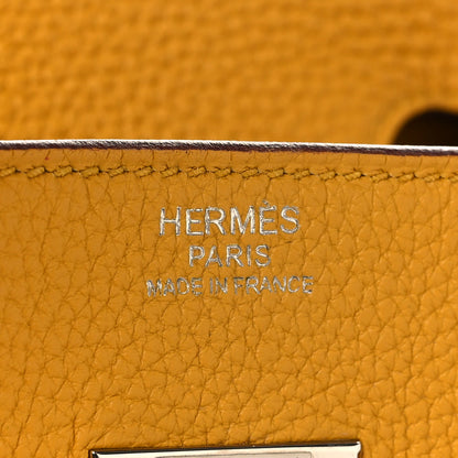 Hermes Togo BIRKIN 30 Jaune Ambre 6 of 12