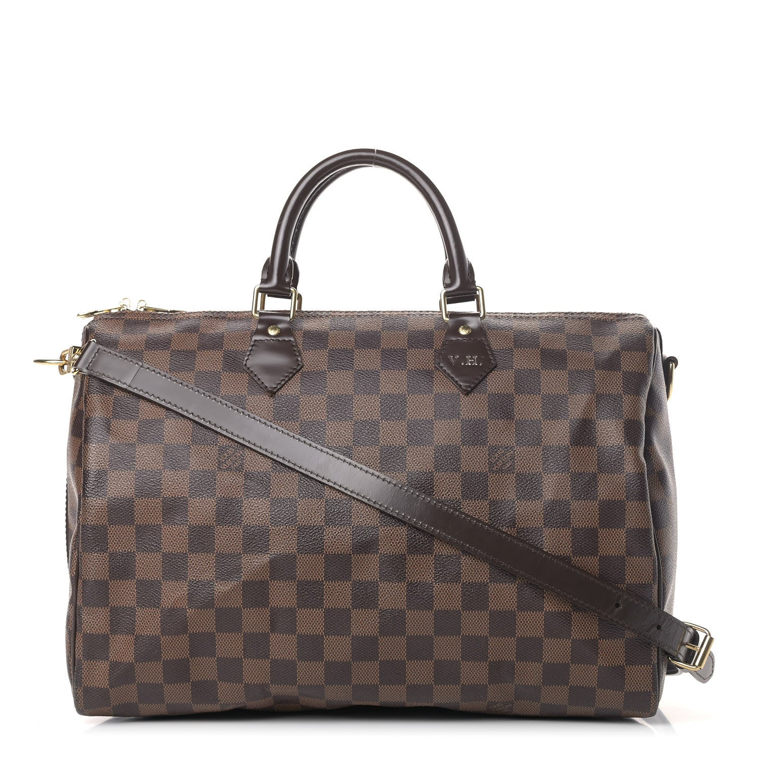 Louis Vuitton Damier Ebene Speedy Bandouliere 35 1 of 5