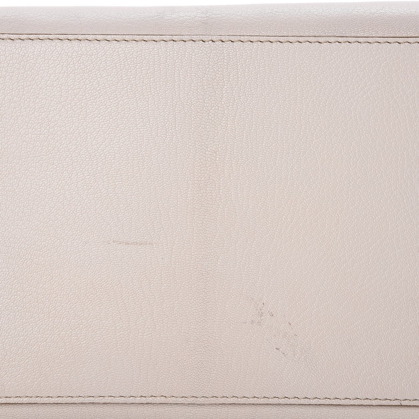 Goatskin Mini Luggage White