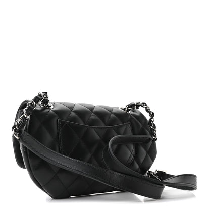Chanel Calfskin Quilted CC Uniform Flap Belt Bag Black 3 of 10