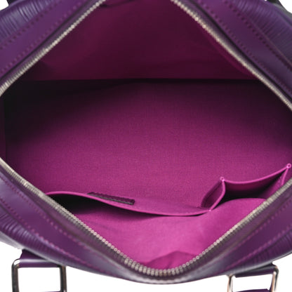 Louis Vuitton Epi Bowling Montaigne PM Cassis 5 of 9