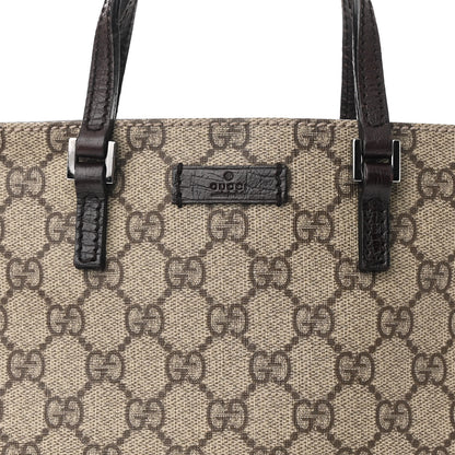 Gucci GG Plus Monogram Flat Vertical Tote Dark Brown 8 of 11