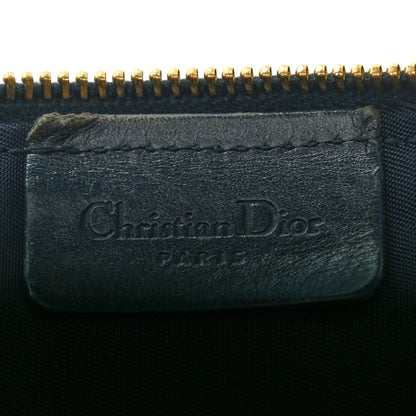 Christian Dior Monogram Mini Saddle Pochette Navy 6 of 7