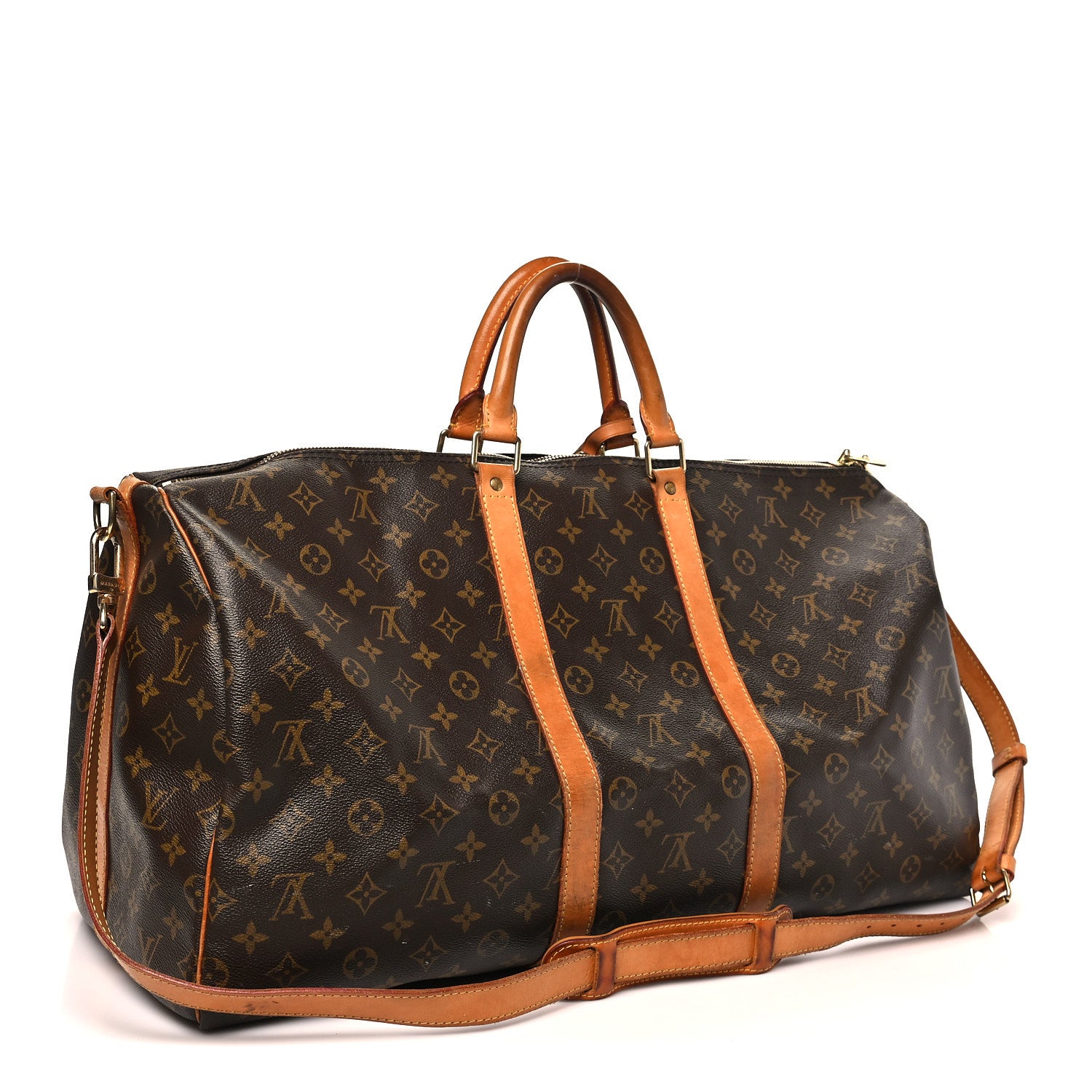 Louis Vuitton Monogram Keepall Bandouliere 55 2 of 12