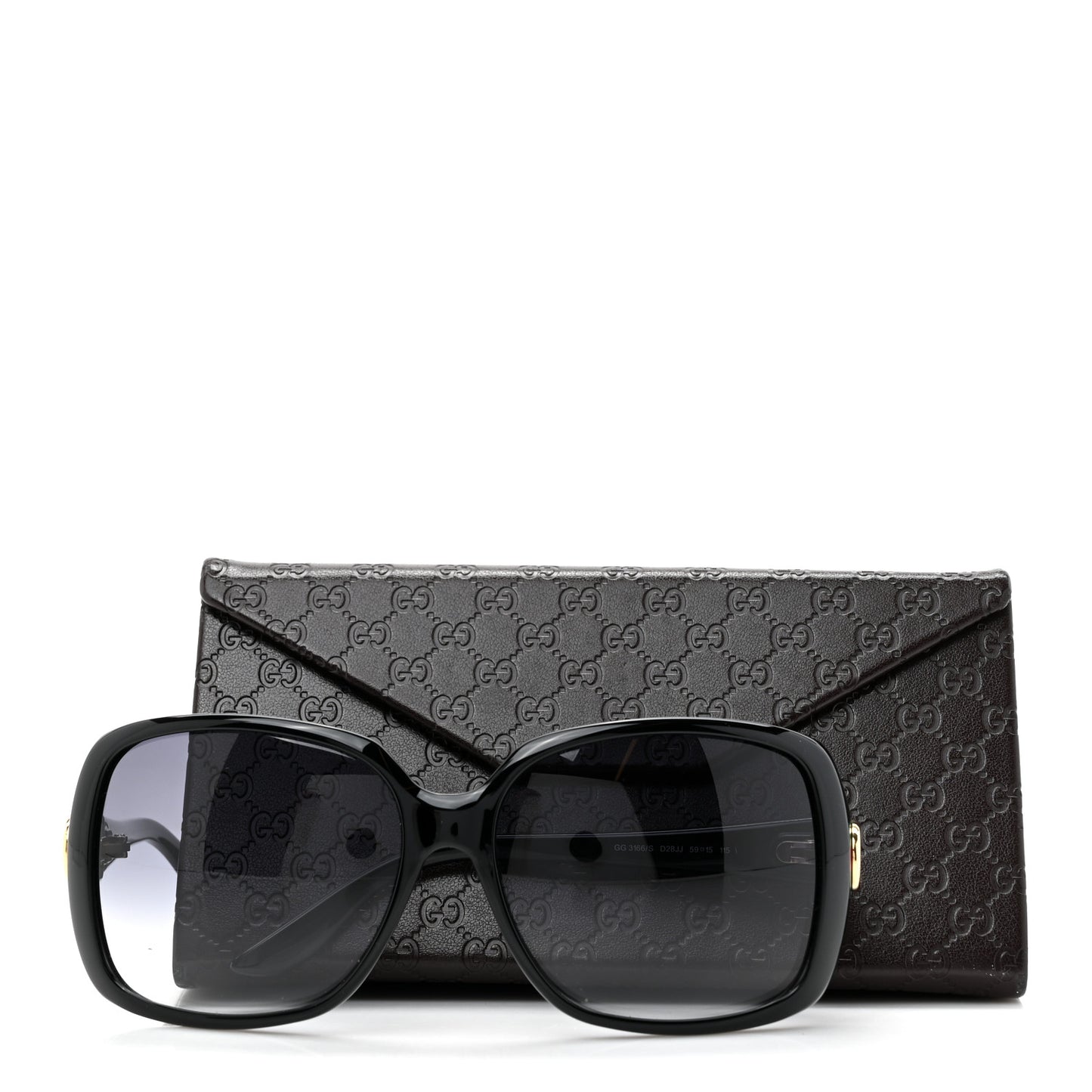 Acetate Web GG3166/S Sunglasses Black