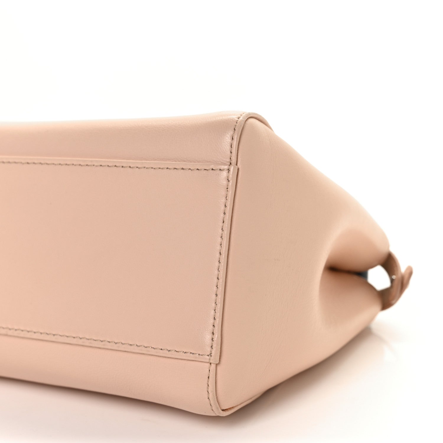 Fendi Nappa Colorblock Mini Peekaboo Iconic Satchel Soap Amazzonia Opal 8 of 9