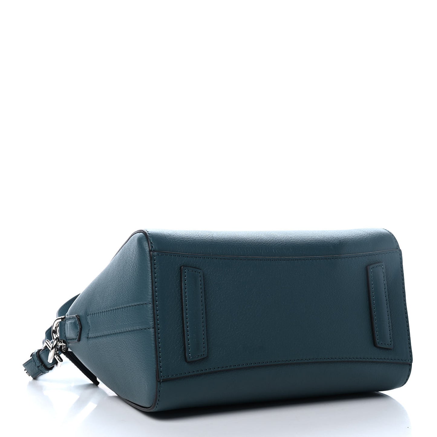 Sugar Goatskin Mini Antigona Oil Blue