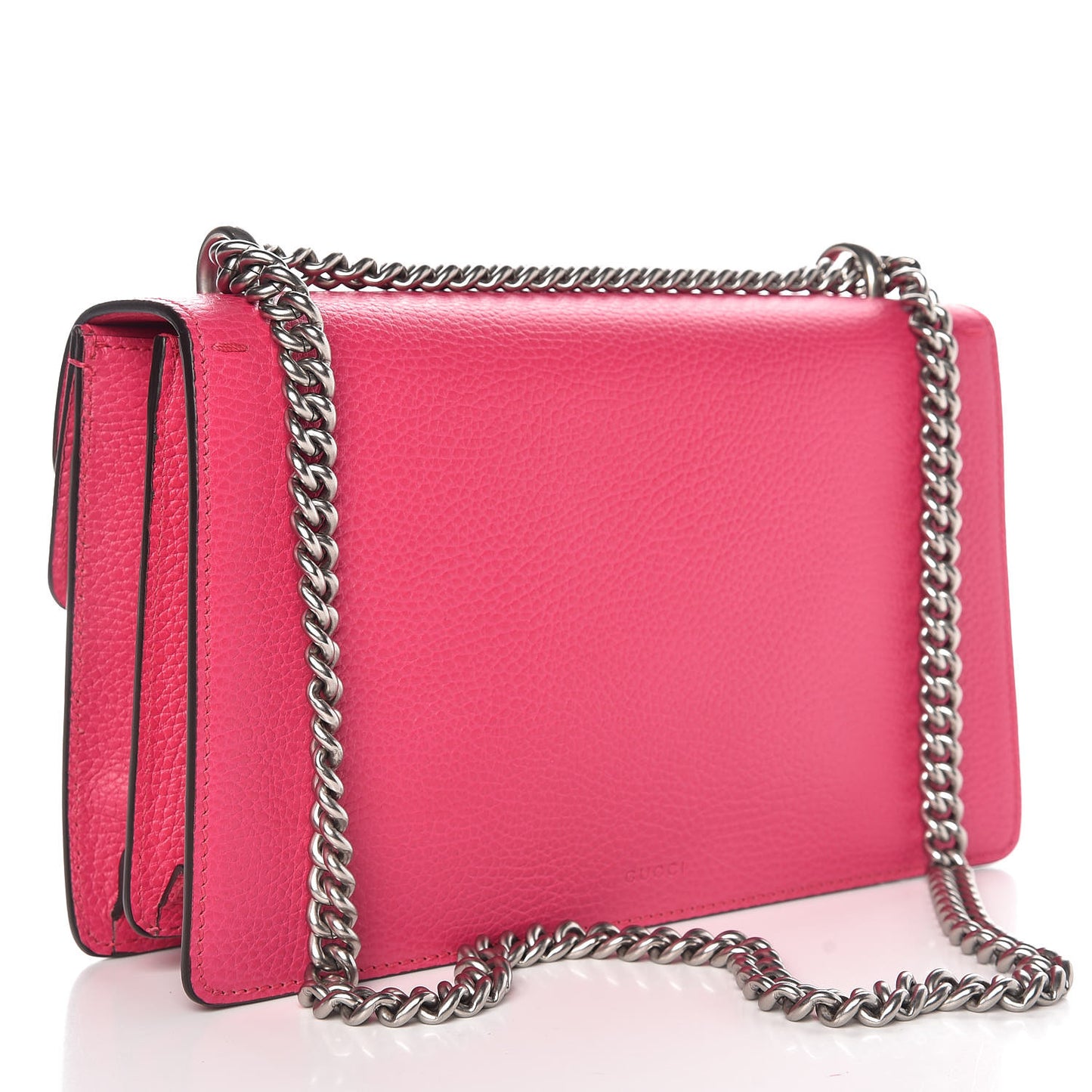 Dollar Calfskin Small Dionysus Shoulder Bag Box Pink