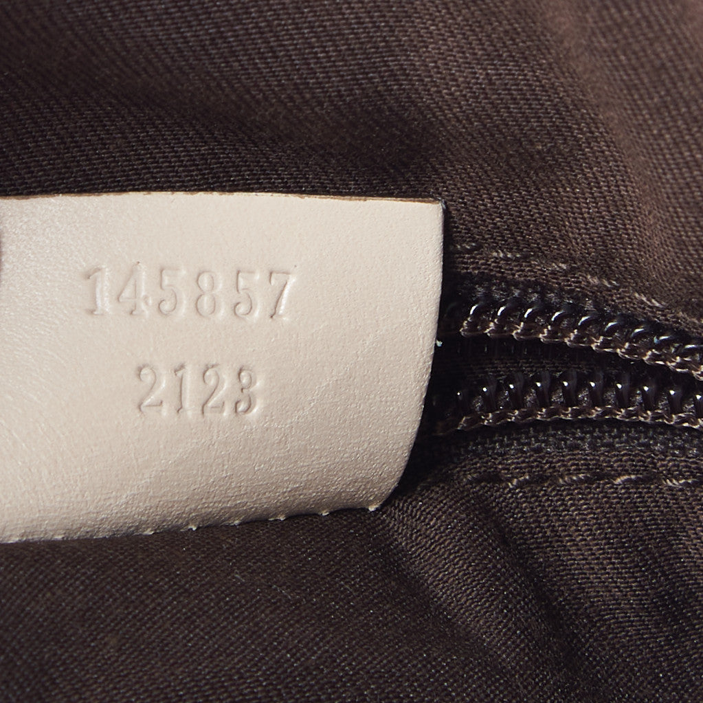 Gucci Monogram Calfskin Perforated Medium Flat Messenger Bag Off White 8 of 10