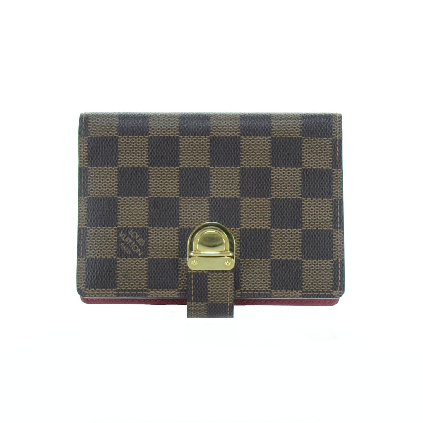 Damier Ebene Koala Small Ring Agenda Red
