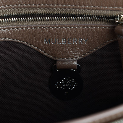 Mulberry Shiny Goatskin Bayswater Shoulder Bag Taupe 7 of 10