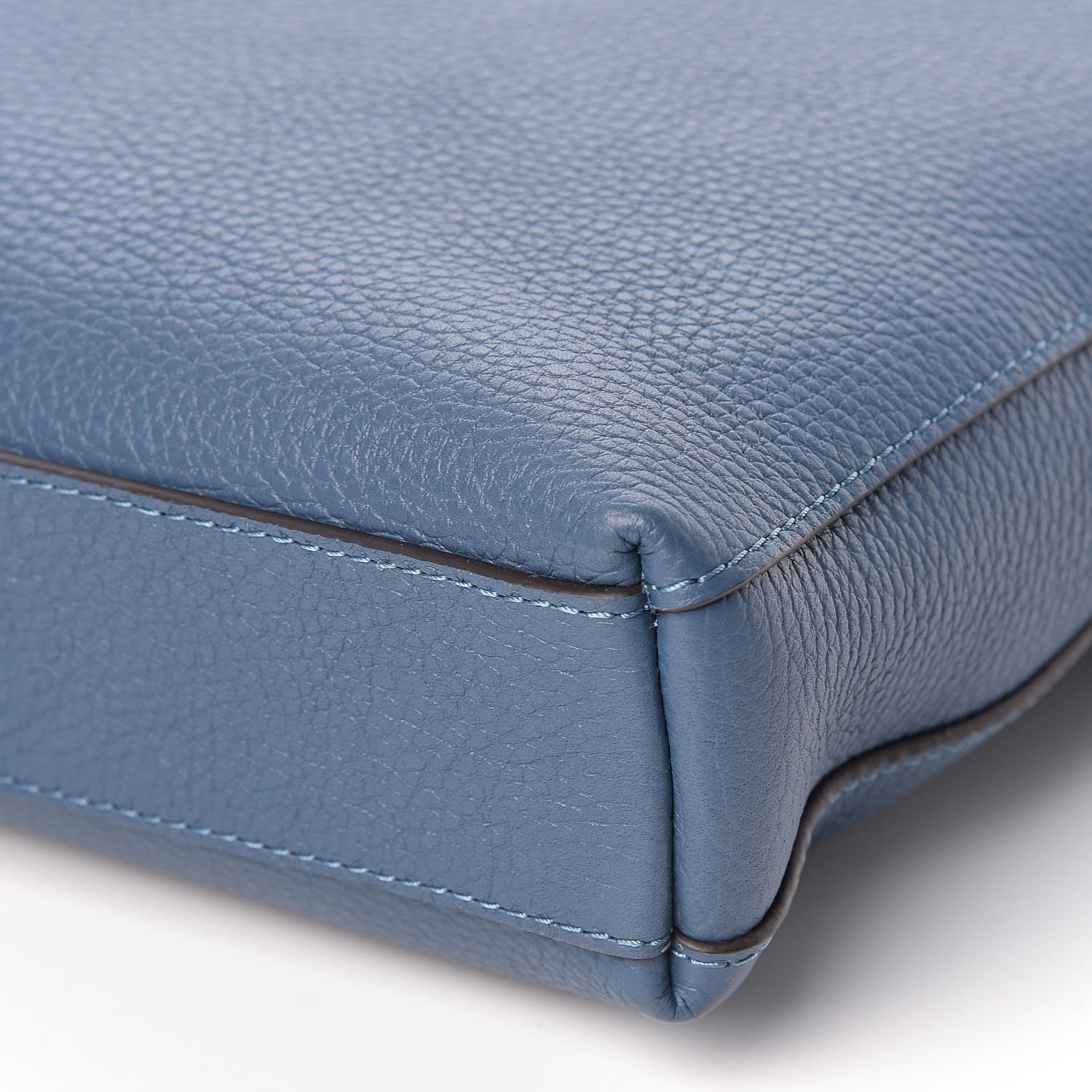 Louis Vuitton Taurillon Victor Briefcase Blue Gris 6 of 10