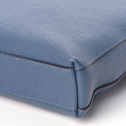Louis Vuitton Taurillon Victor Briefcase Blue Gris 6 of 10