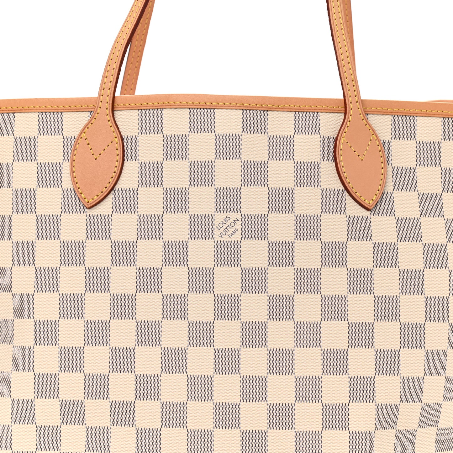 Damier Azur Neo Neverfull MM Rose Ballerine
