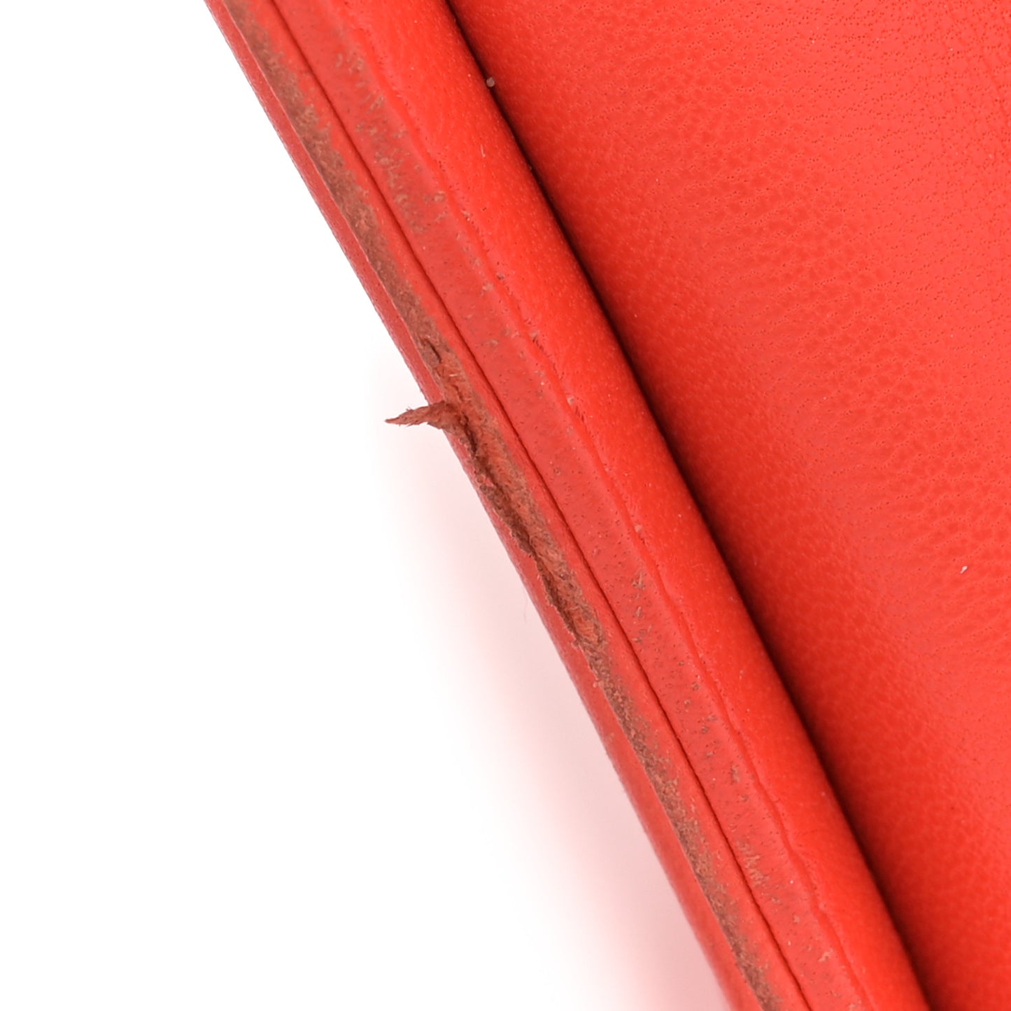 Calfskin Chevron Quilted New Medium Boy Flap Orange