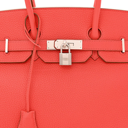 Hermes Togo Birkin 35 Rouge Pivoine 8 of 12