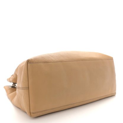 Gucci Pebbled Calfskin Large Soho Chain Shoulder Bag Nude 4 of 15