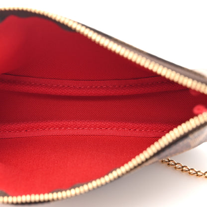 Louis Vuitton Damier Ebene Mini Pochette Accessories 5 of 11
