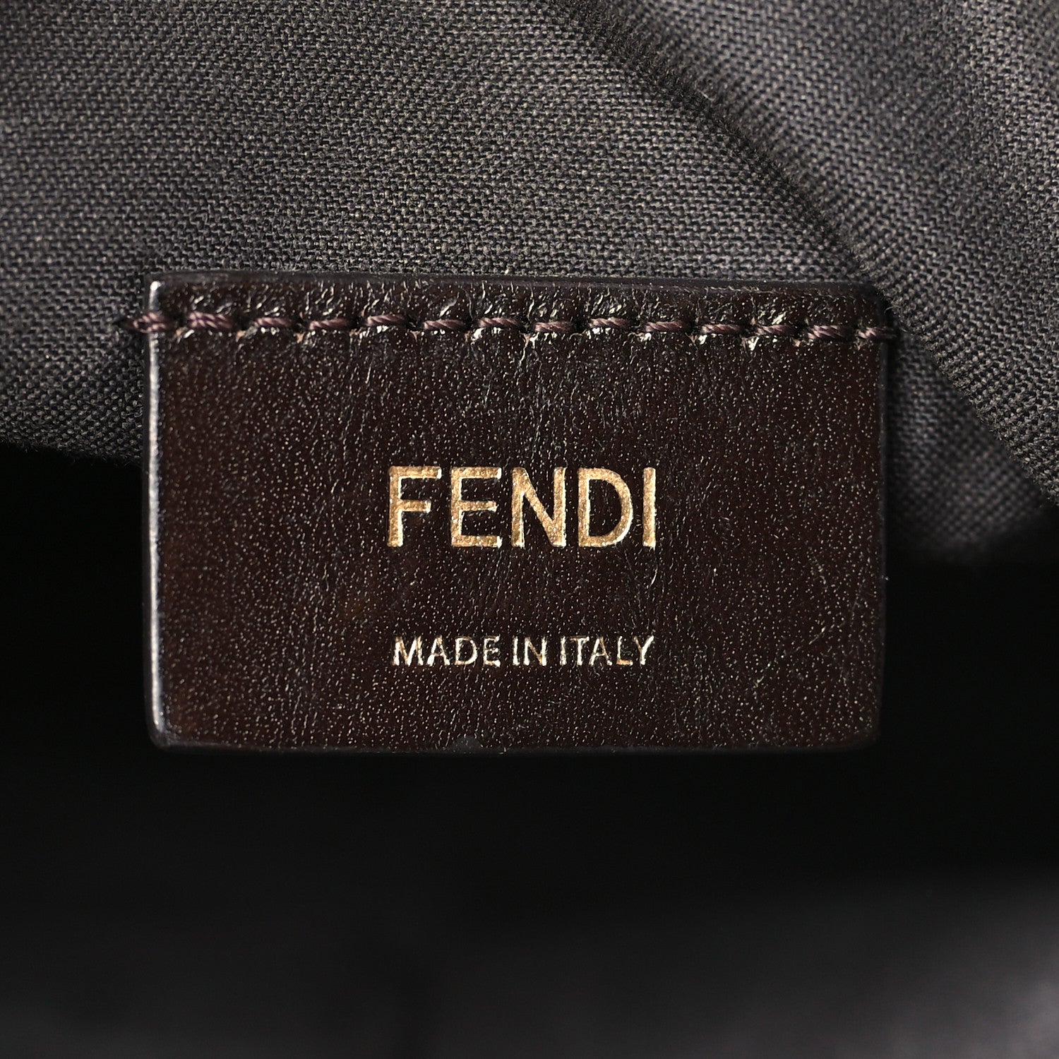 Fendi Pequin Vitello Elite Small Boston Tobacco 6 of 13