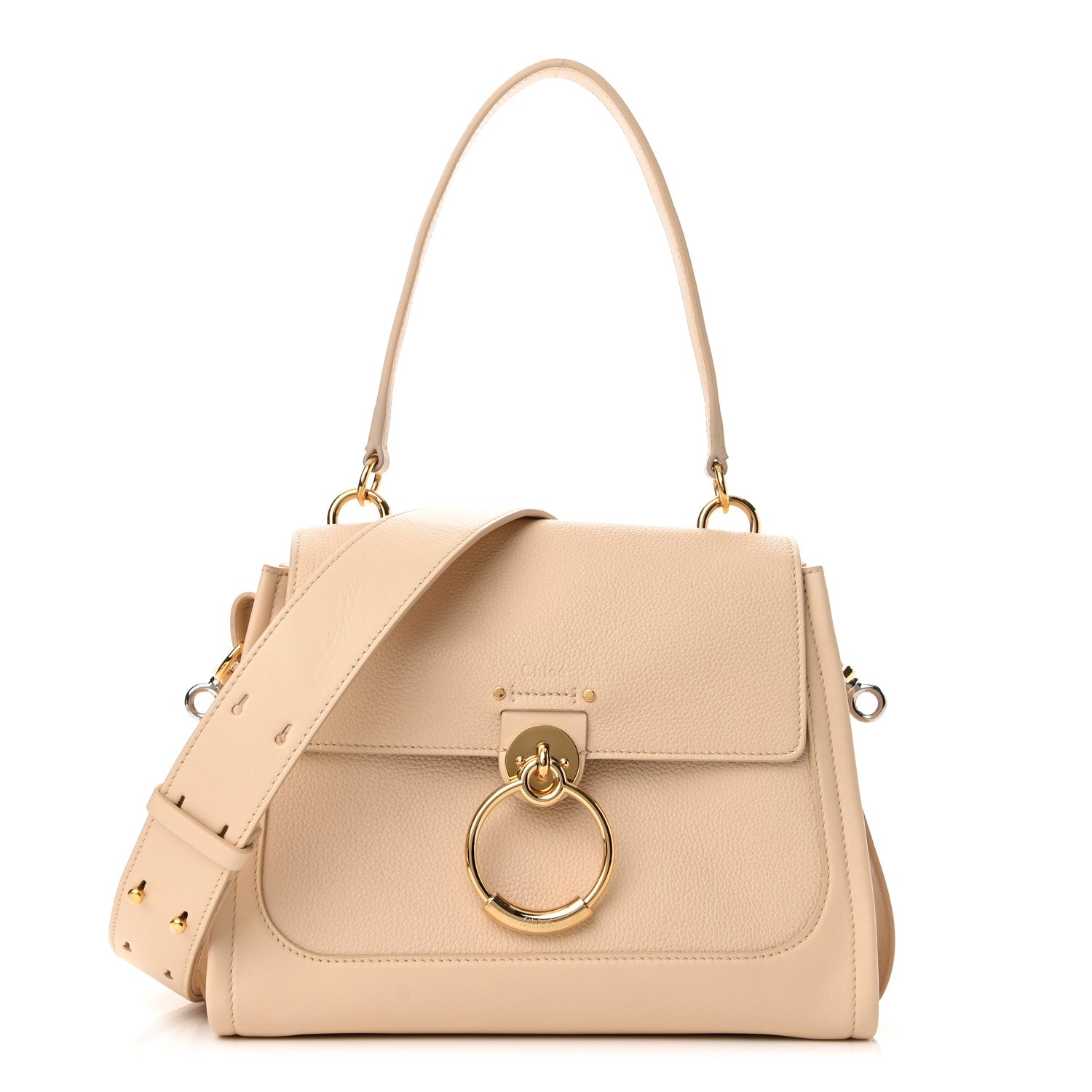 Chloe Calfskin Small Tess Day Bag Sweet Beige 1 of 10