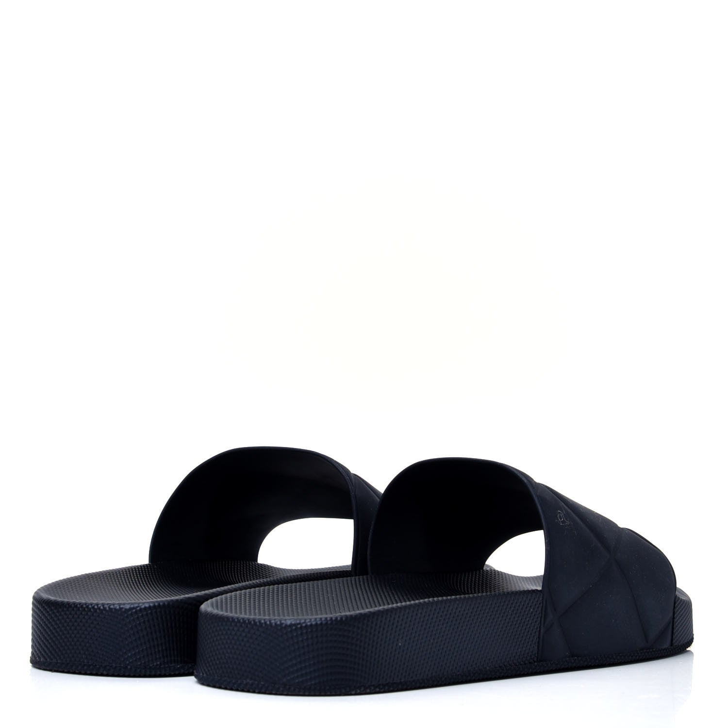 Bottega Veneta Rubber The Slider Sandals 39 Black 3 of 10