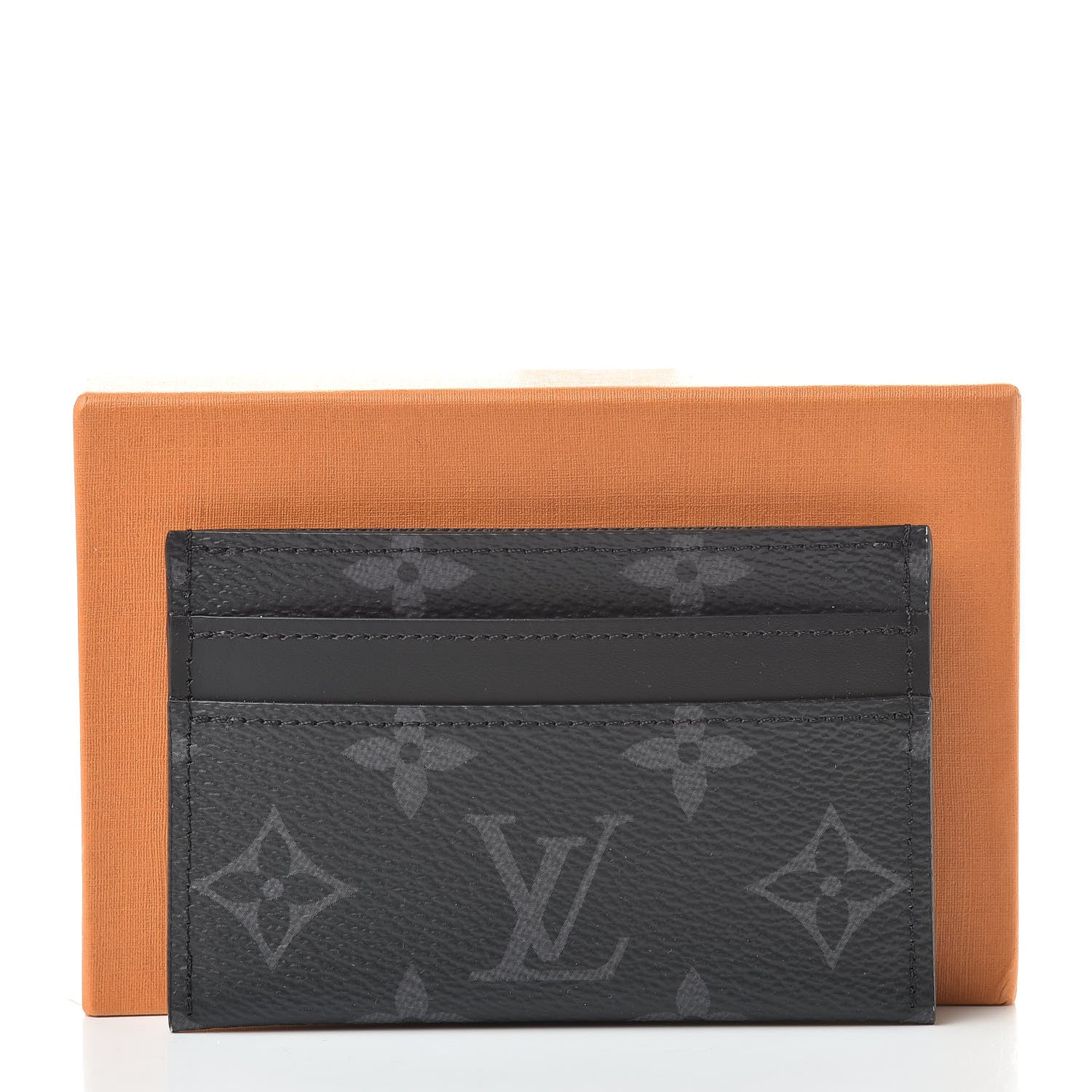 Louis Vuitton Monogram Eclipse Porte-Cartes Double Card Holder 8 of 8