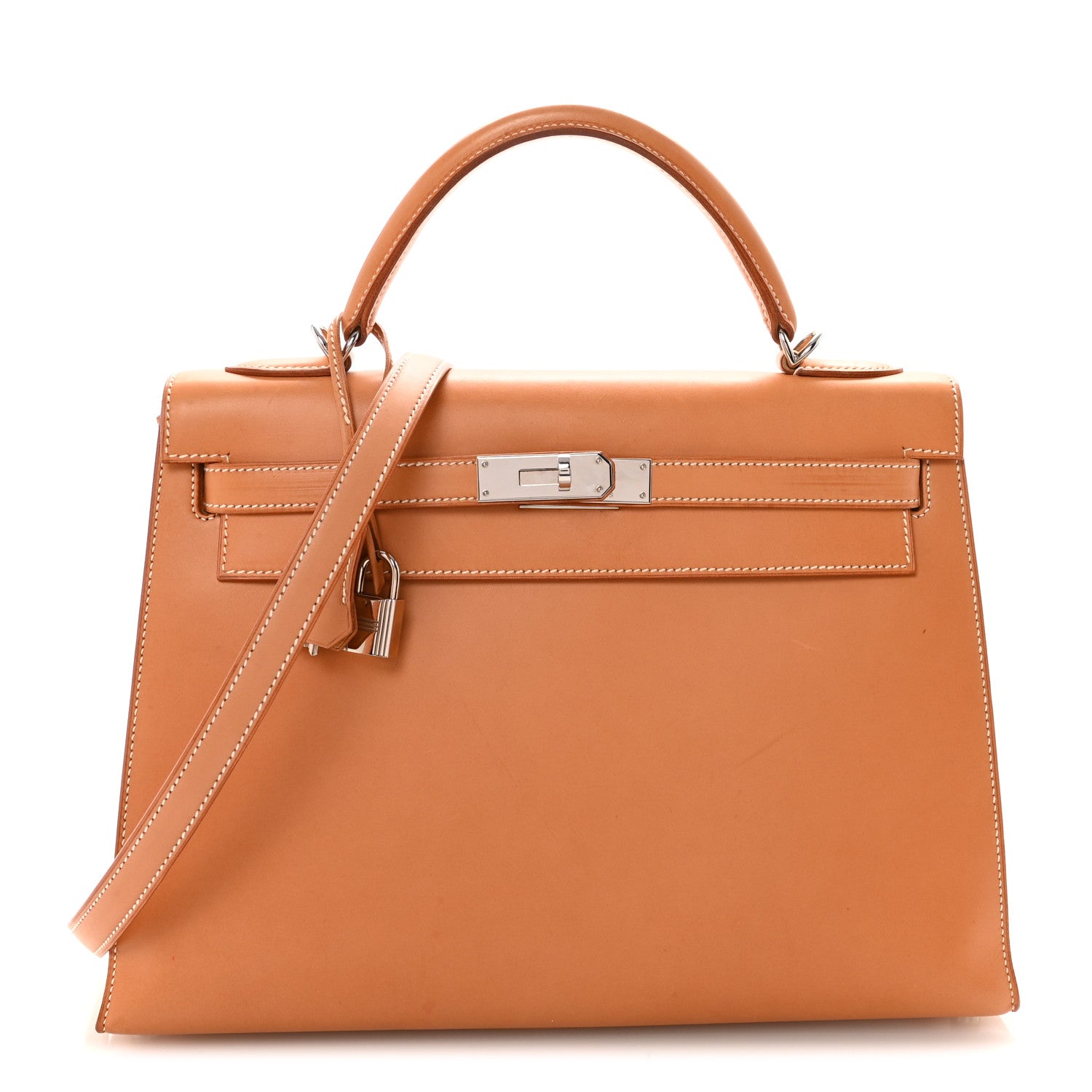 Hermes Chamonix Kelly Sellier 32 Natural 1 of 9