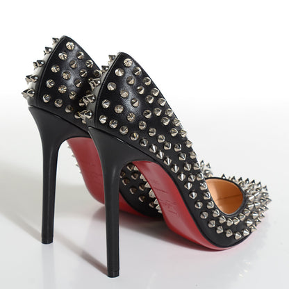 Christian Louboutin Nappa Pigalle Spikes 120 Pumps 38.5 Black 4 of 6