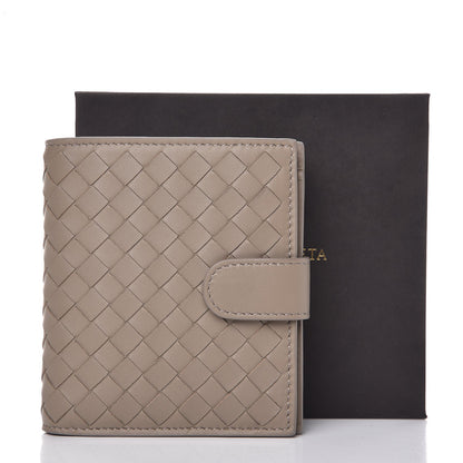Bottega Veneta Nappa Intrecciato French Compact Wallet Shadow 8 of 8