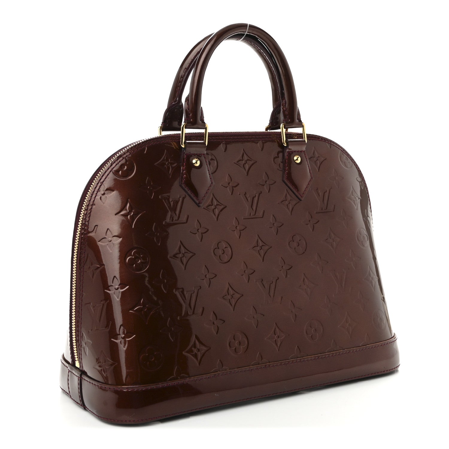 Louis Vuitton Vernis Alma PM Rouge Fauviste 3 of 9