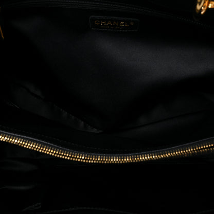 Chanel Caviar Quilted XL Grand Shopping Tote GST Black 5 of 8