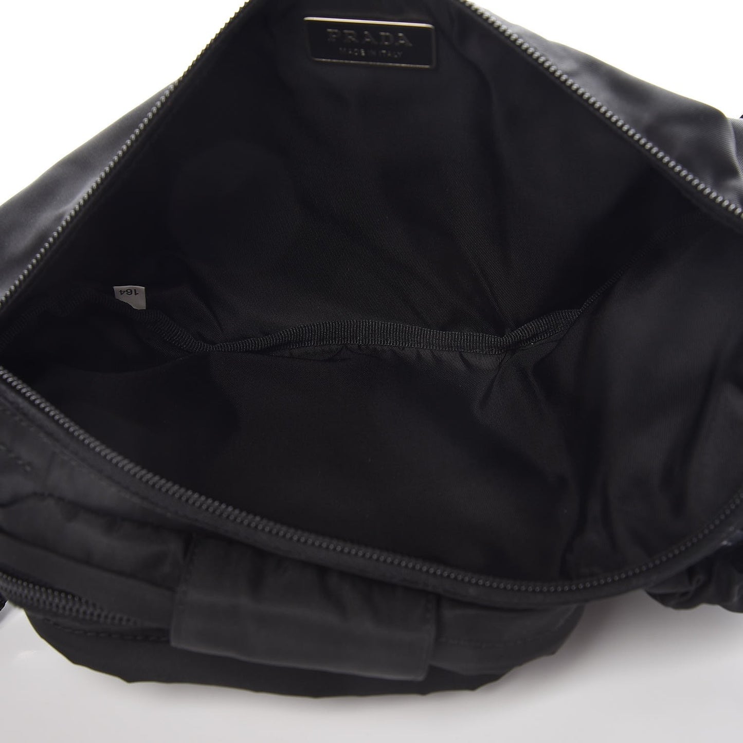 Tessuto Nylon Belt Bag Black