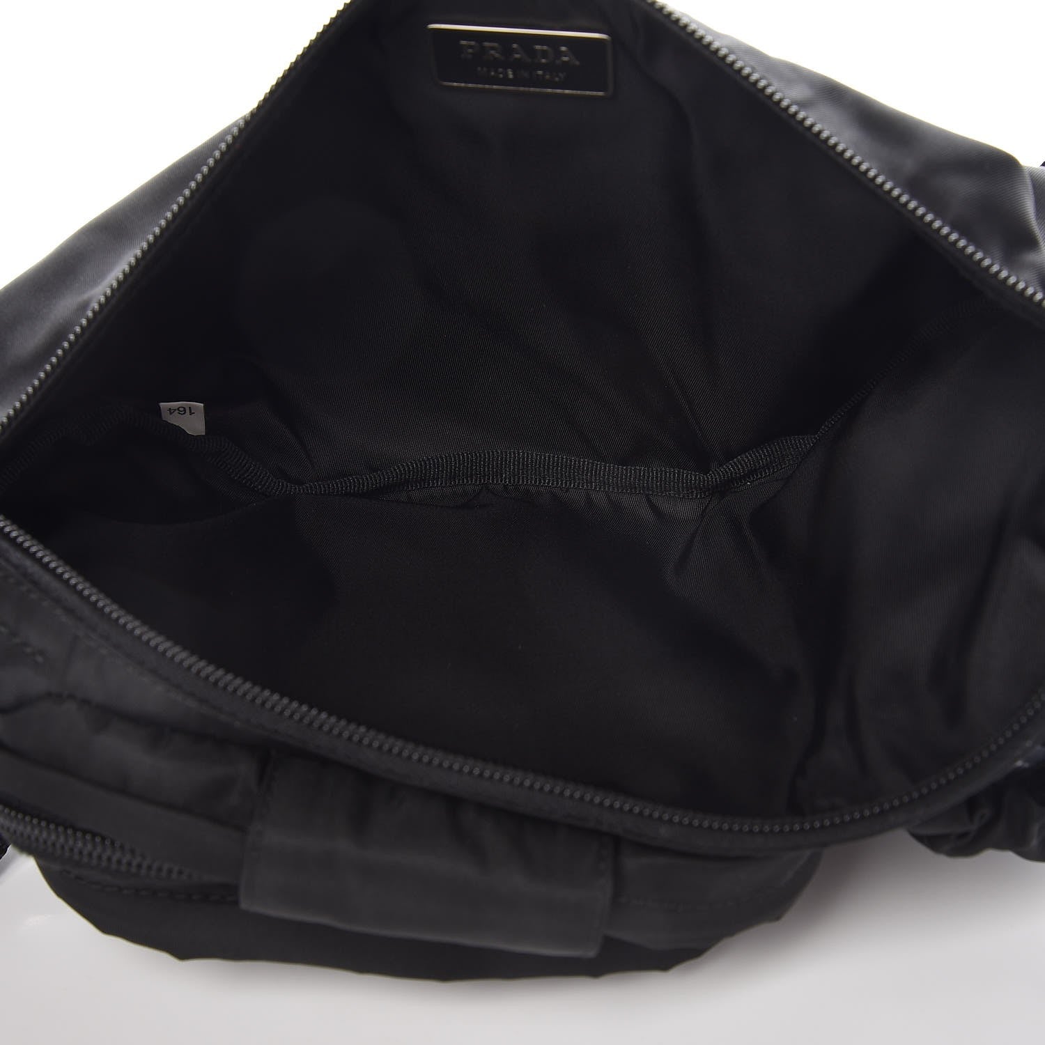 Prada Tessuto Nylon Belt Bag Black 5 of 9