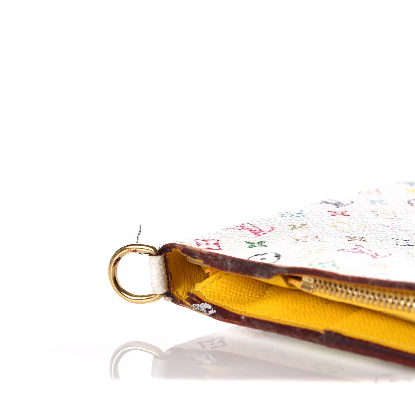 Monogram Multicolor Insolite Wallet White Citron