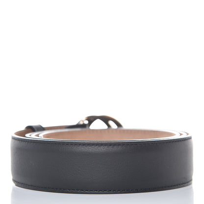 Gucci Calfskin Interlocking G 37mm Belt 115 46 Black 3 of 8