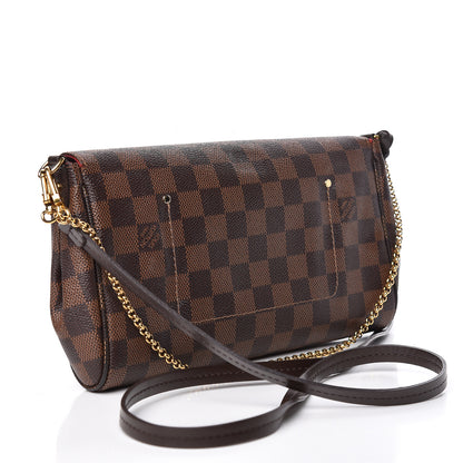 Louis Vuitton Damier Ebene Favorite MM 3 of 16