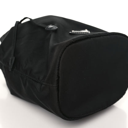 Prada Nylon Vela Drawstring Pouch Black 7 of 8