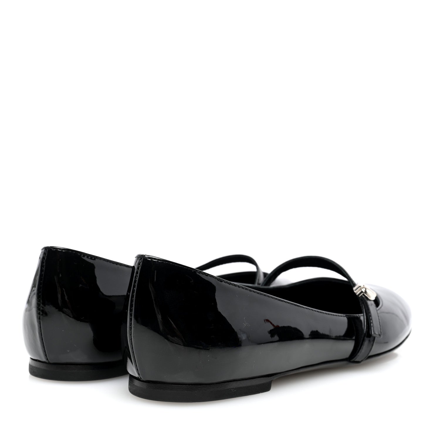 Louis Vuitton Patent Uniformes Ballet Flats 37.5 Black 4 of 7