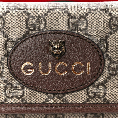 Gucci GG Supreme Monogram Neo Vintage Web Belt Bag Brown 9 of 12