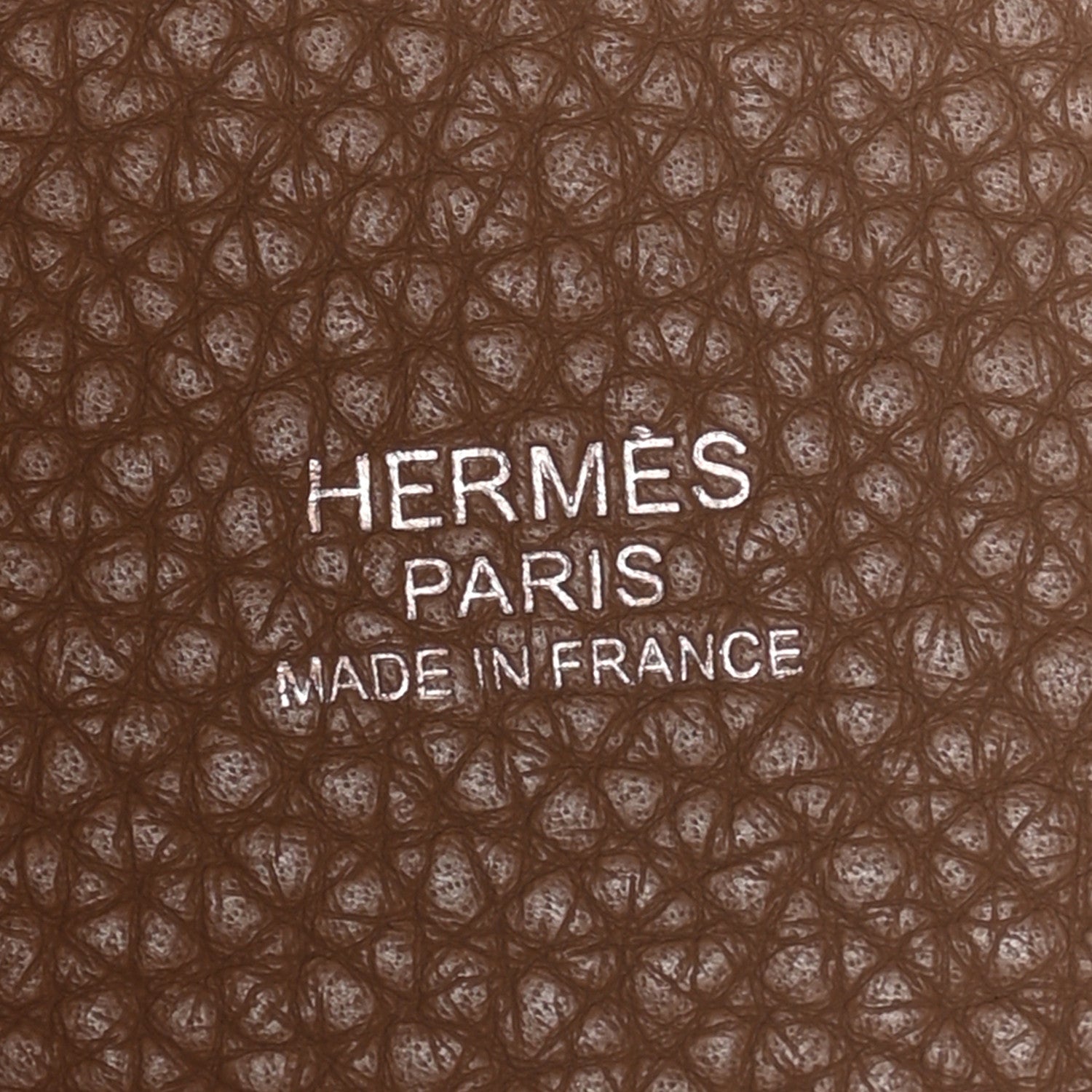 Hermes Taurillon Clemence Casaque Picotin Lock 22 MM Moutarde Gris Tourterelle 5 of 9