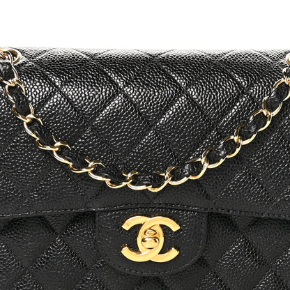 Chanel Caviar Quilted Small Double Flap Black 8 of 12