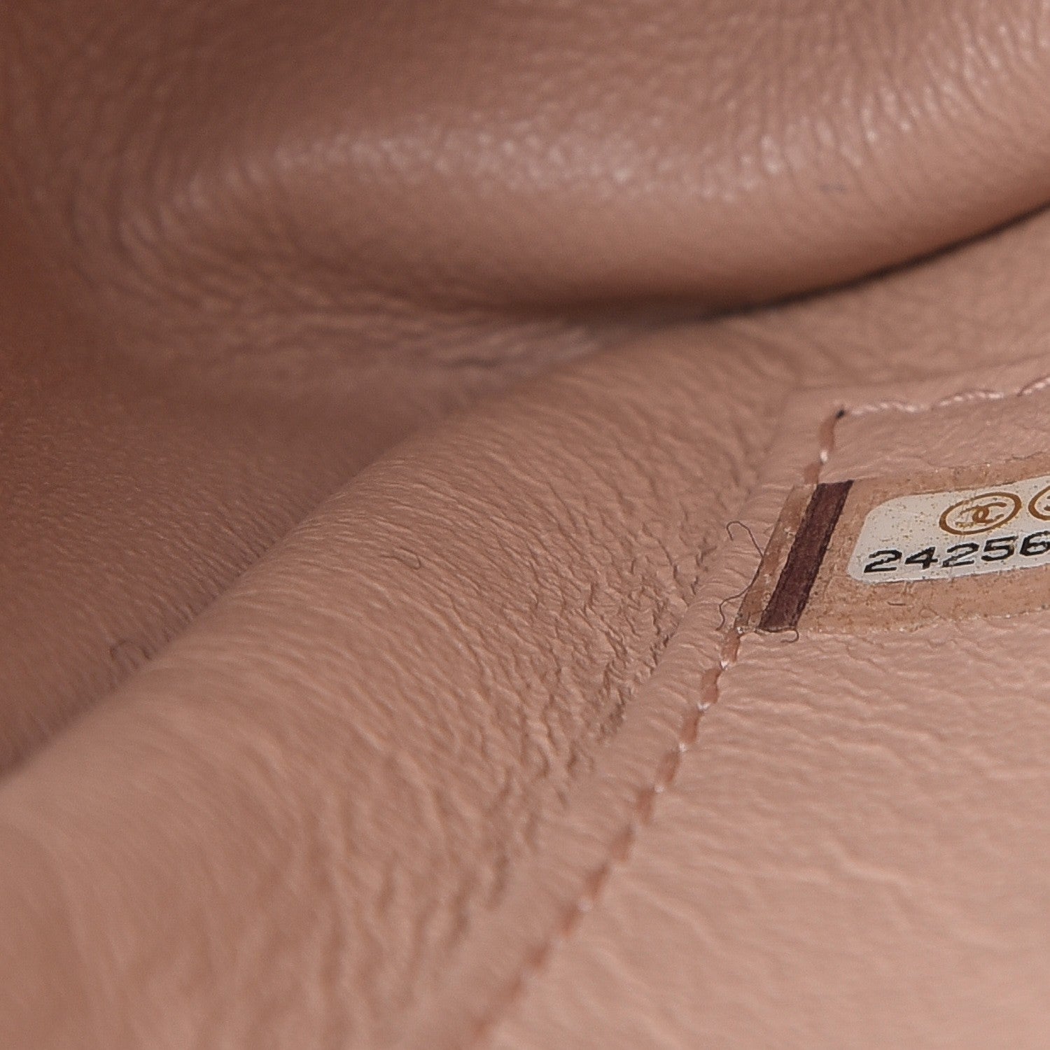 Chanel Caviar Quilted Medium CC Filigree Flap Beige 7 of 7