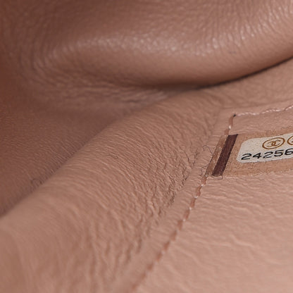 Chanel Caviar Quilted Medium CC Filigree Flap Beige 7 of 7