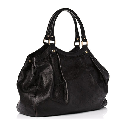 Gucci Guccissima Medium Sukey Tote Chocolate 3 of 20