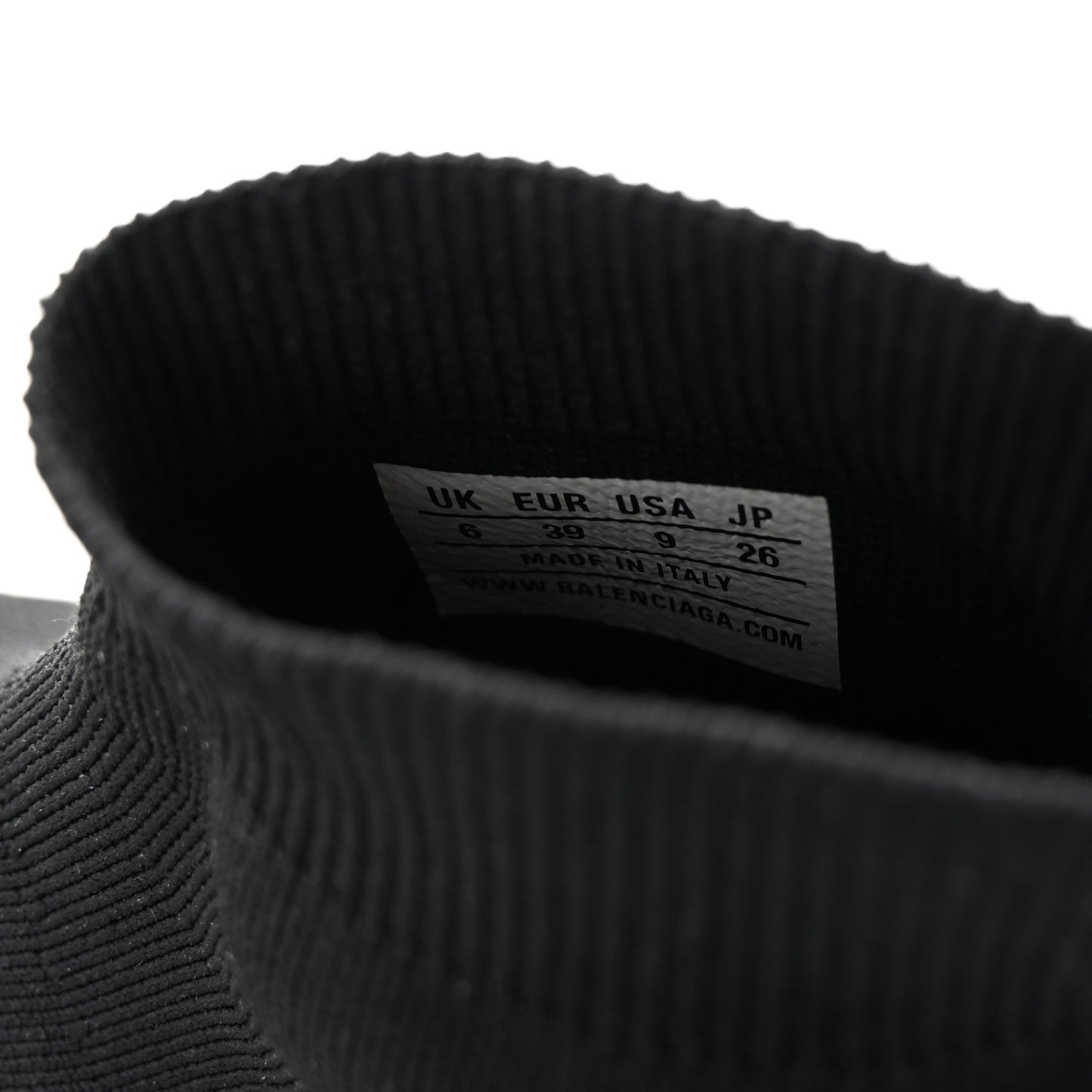 Technical 3D Recycled Knit Womens Speed 2.0 Sneakers 39 Monocolor Black
