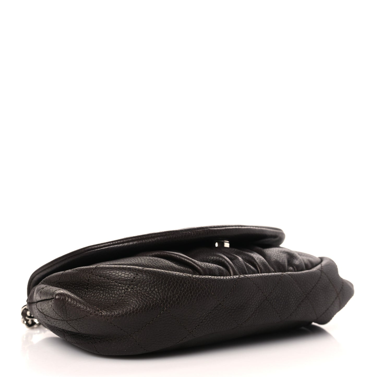 Caviar Half Moon Wallet On Chain WOC Brown