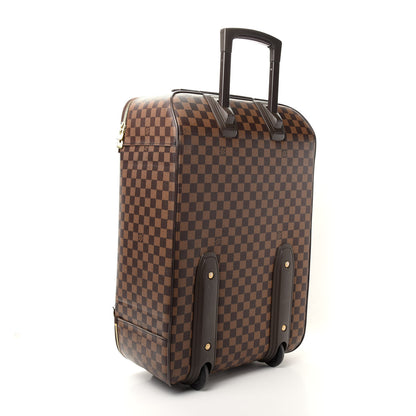 Louis Vuitton Damier Ebene Pegase 55 Rolling Luggage 2 of 11